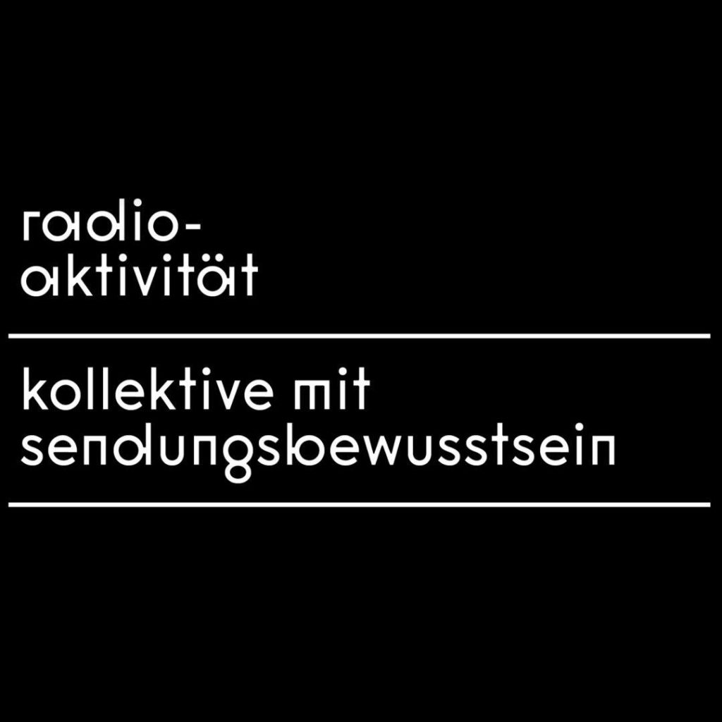 radio-aktivität kollektive mit sendungsbewusstsein Logo