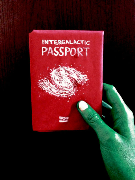 Poetic Capsule 9 Intergalactic Passport January 1st